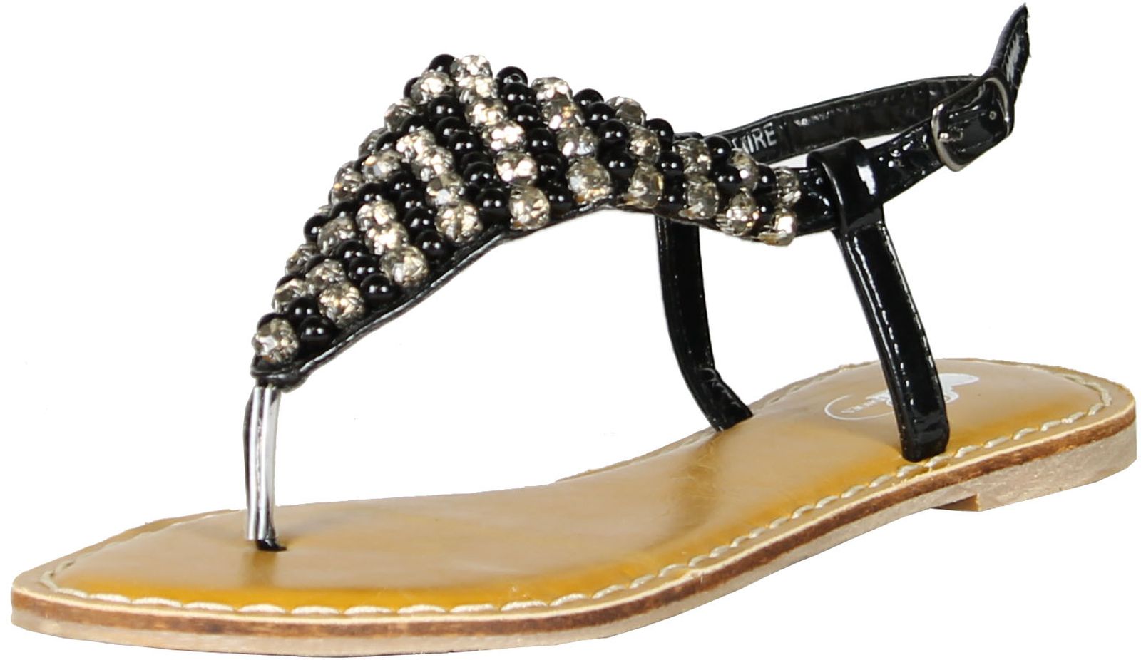 GCNY Good Choice Womens Solitaire Fashion Sandals