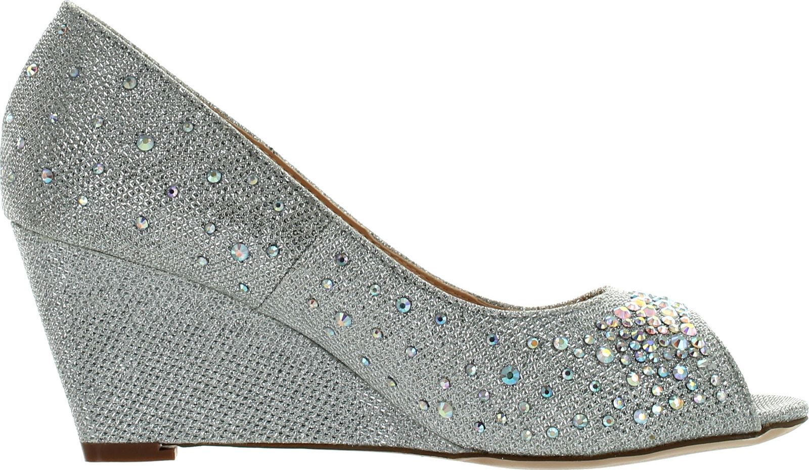 Blossom Womens HALF-3 Dressy Wedge Shoes - Picture 6 of 8