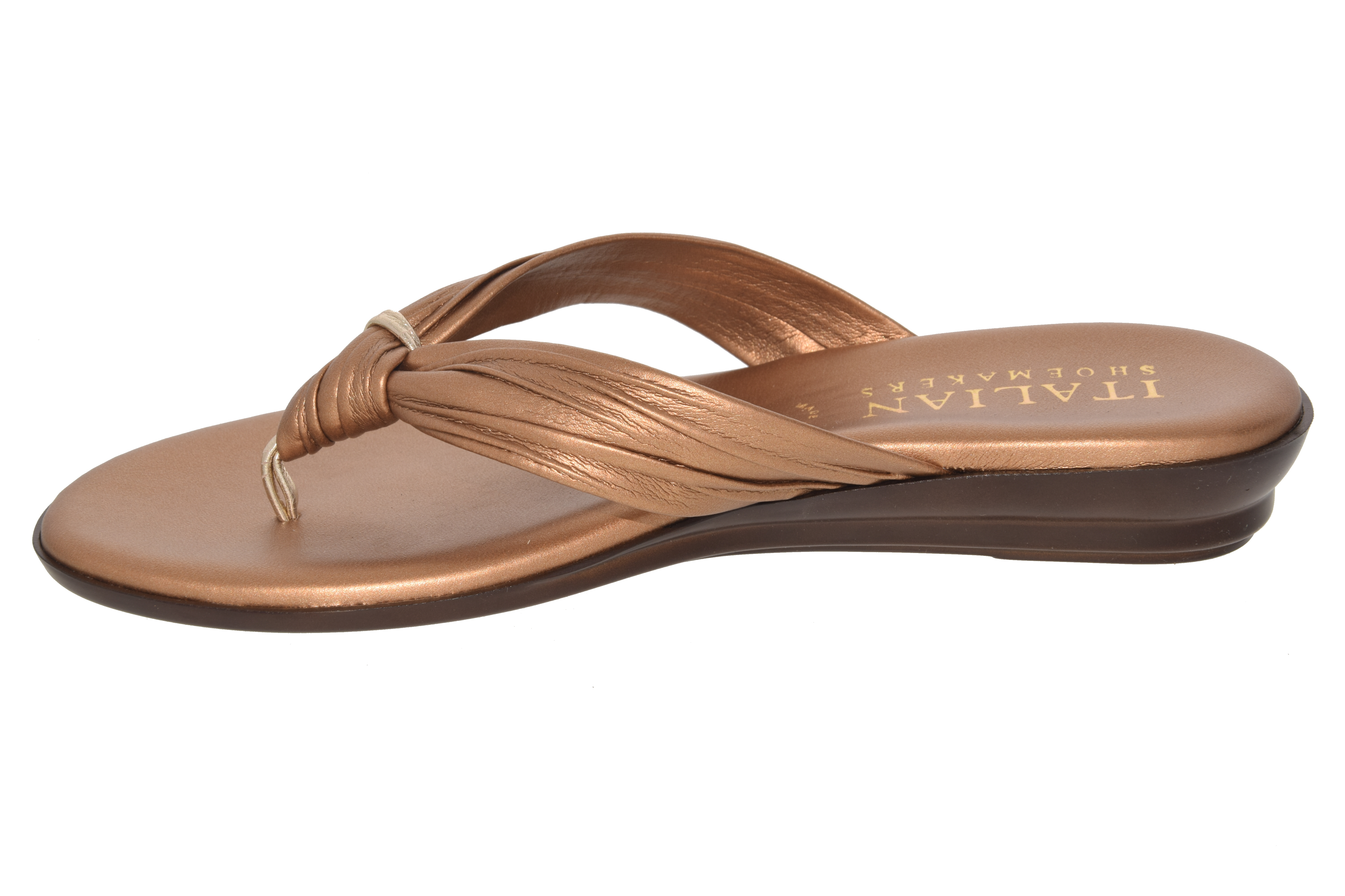 Italian Shoemakers Womens Aleena Criss Cross Fashion Sandals Made in