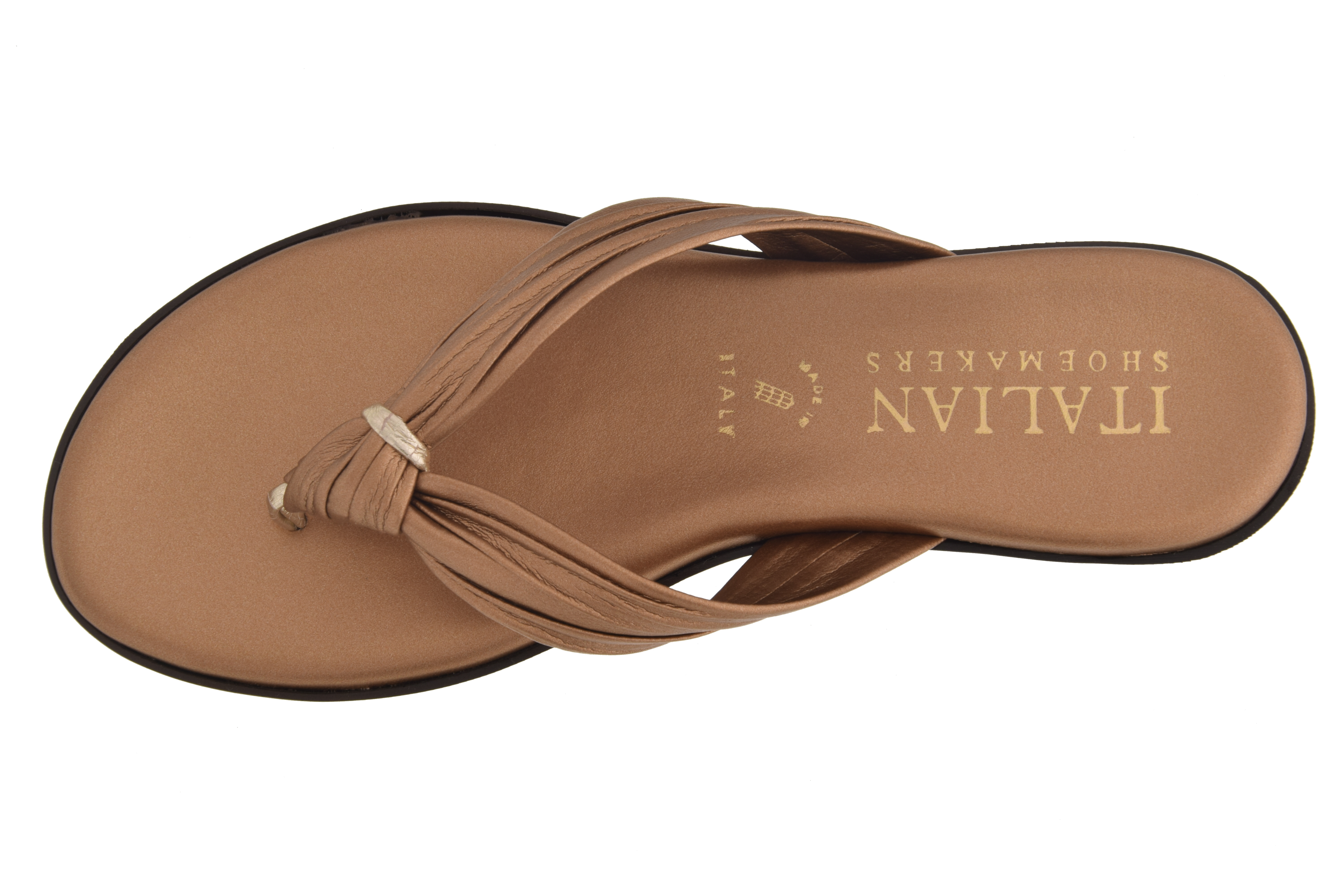 Italian Shoemakers Womens Aleena Criss Cross Fashion Sandals Made in