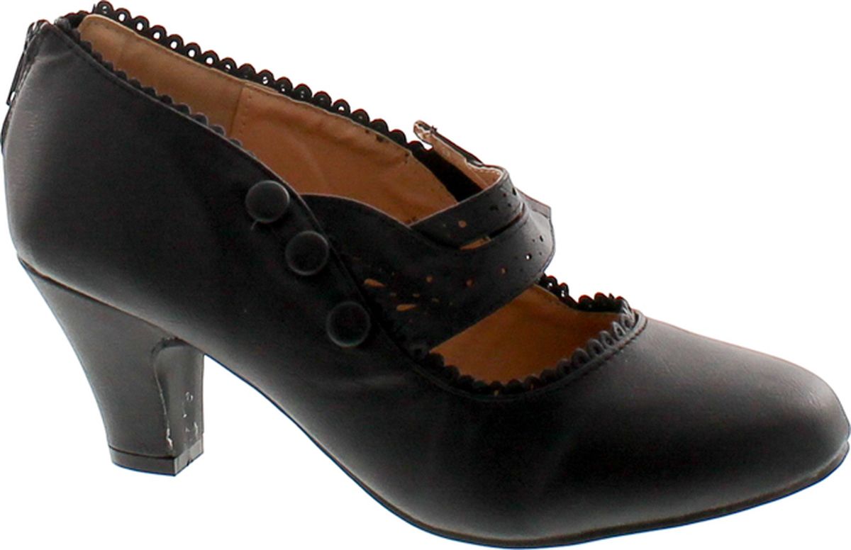 Womens Mina4 Closed Toe Mary Jane High Heel Shoes - Picture 9 of 44