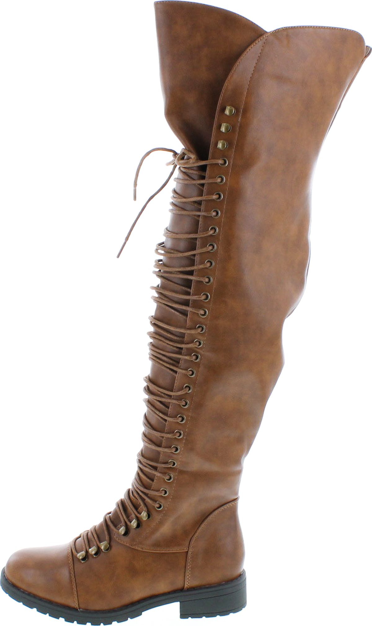 Travis 05 Women Military Lace Up Thigh 