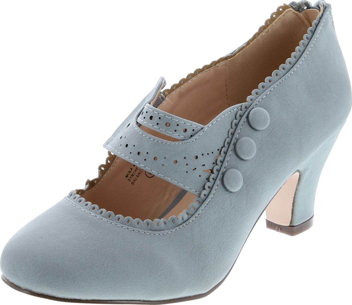 Womens Mina4 Closed Toe Mary Jane High Heel Shoes - Picture 21 of 44