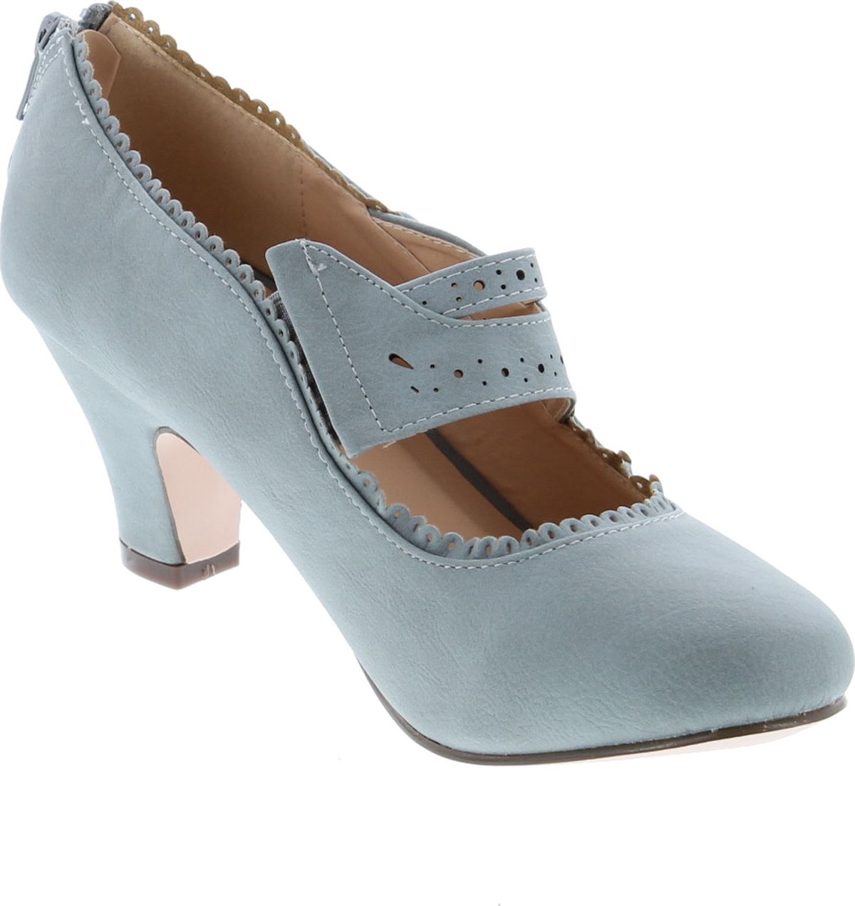 Womens Mina4 Closed Toe Mary Jane High Heel Shoes - Picture 27 of 44