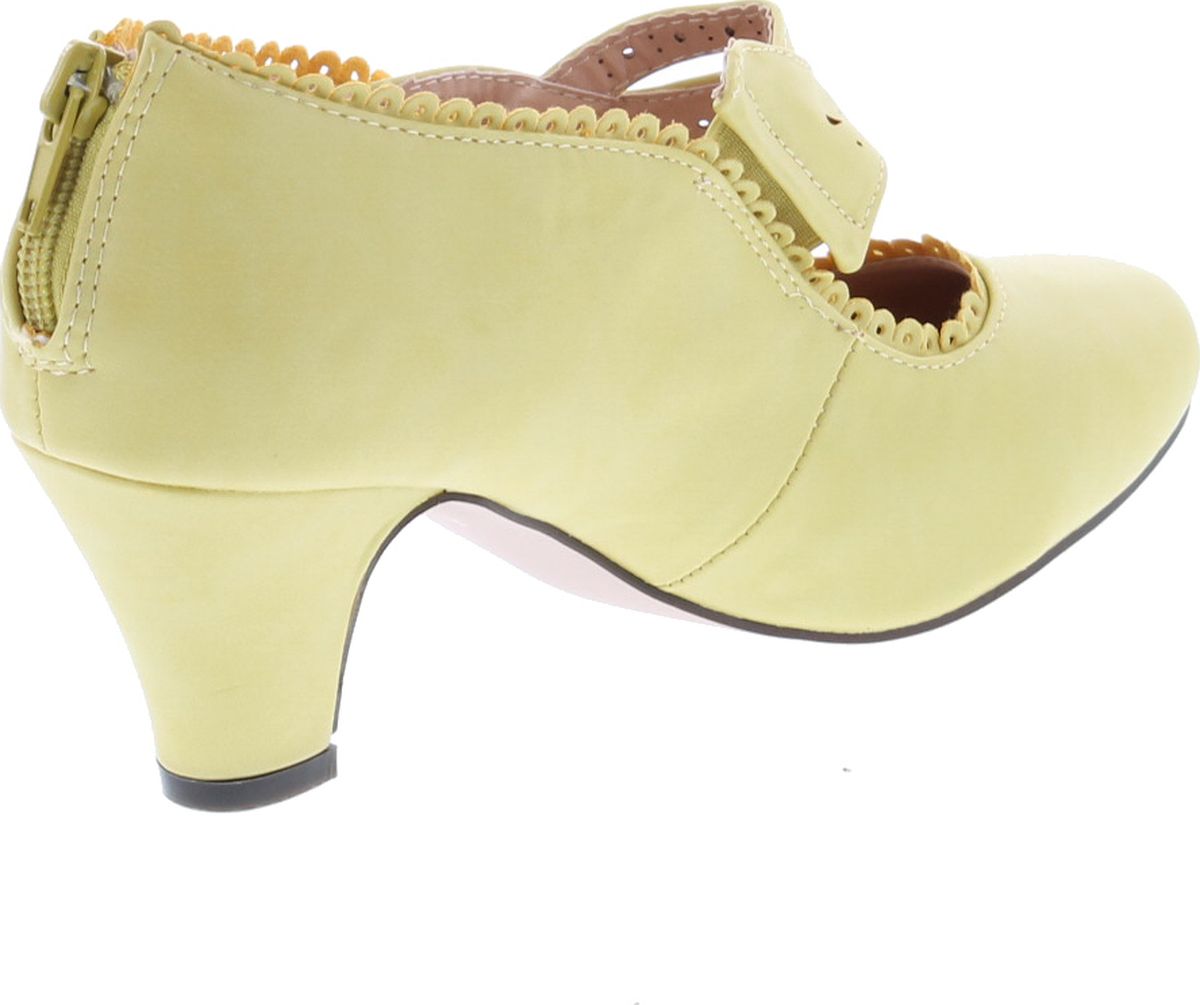 Womens Mina4 Closed Toe Mary Jane High Heel Shoes - Picture 41 of 44