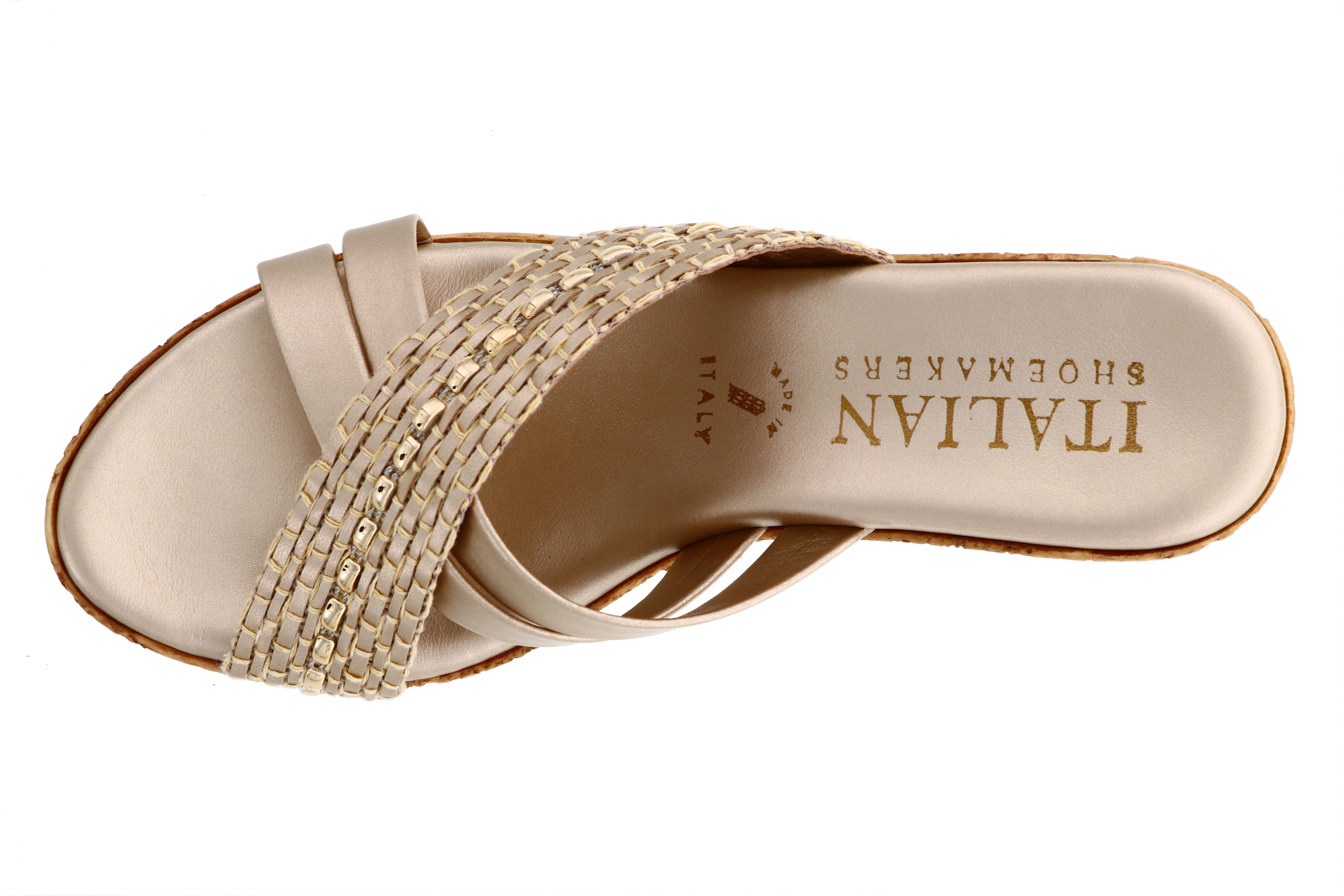 Italian Shoemakers Womens Lyra Fashion Wedge Sandals Made