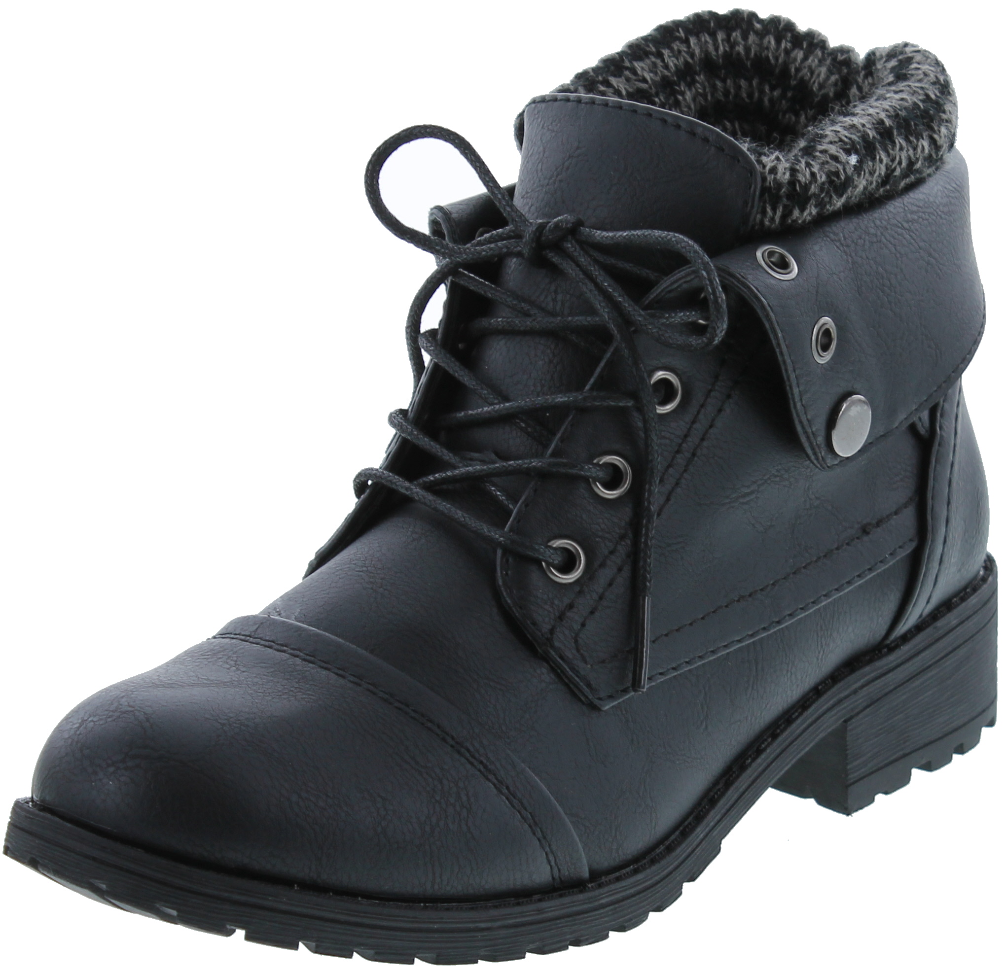 Premier Standard Womens Cuff Foldover Ankle Boots