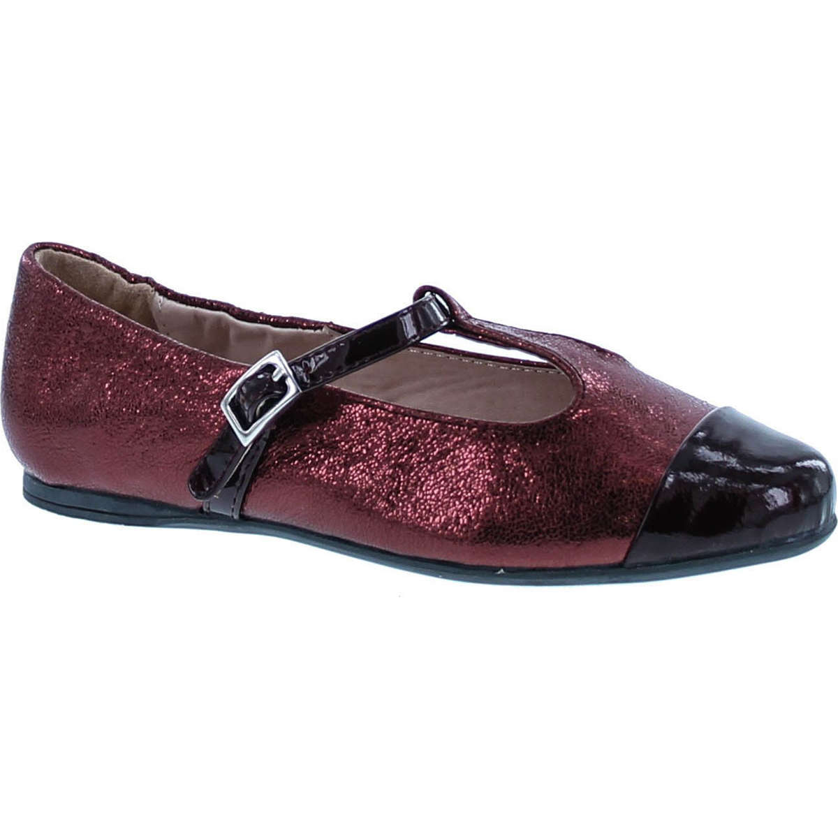 Venettini Girls 55-Annie T Strap Dress Shoes