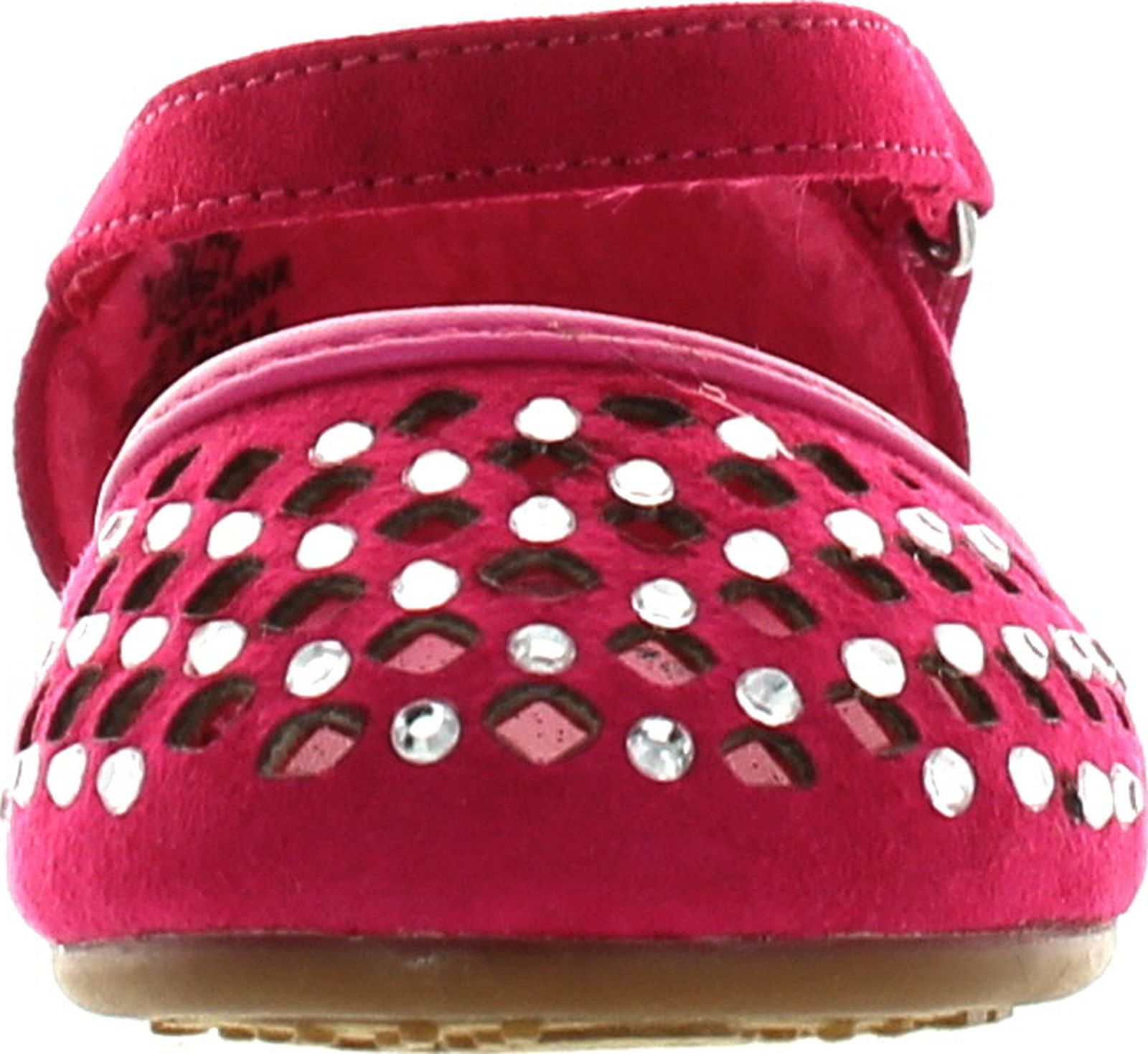 Jelly Beans CAPANO Toddler's Little Girl Ankle Strap Rhinstone Deco Sandal Shoes - Picture 7 of 16