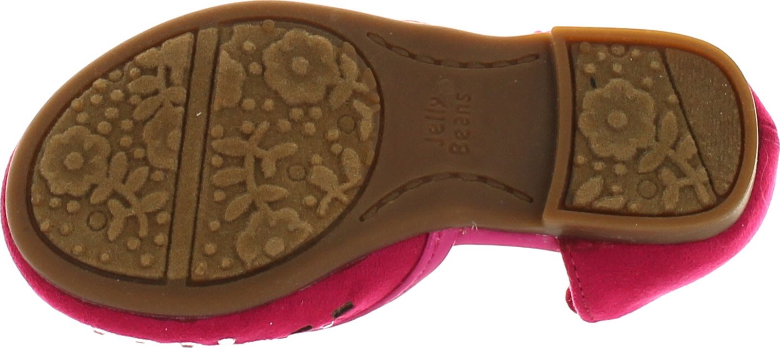 Jelly Beans CAPANO Toddler's Little Girl Ankle Strap Rhinstone Deco Sandal Shoes - Picture 8 of 16