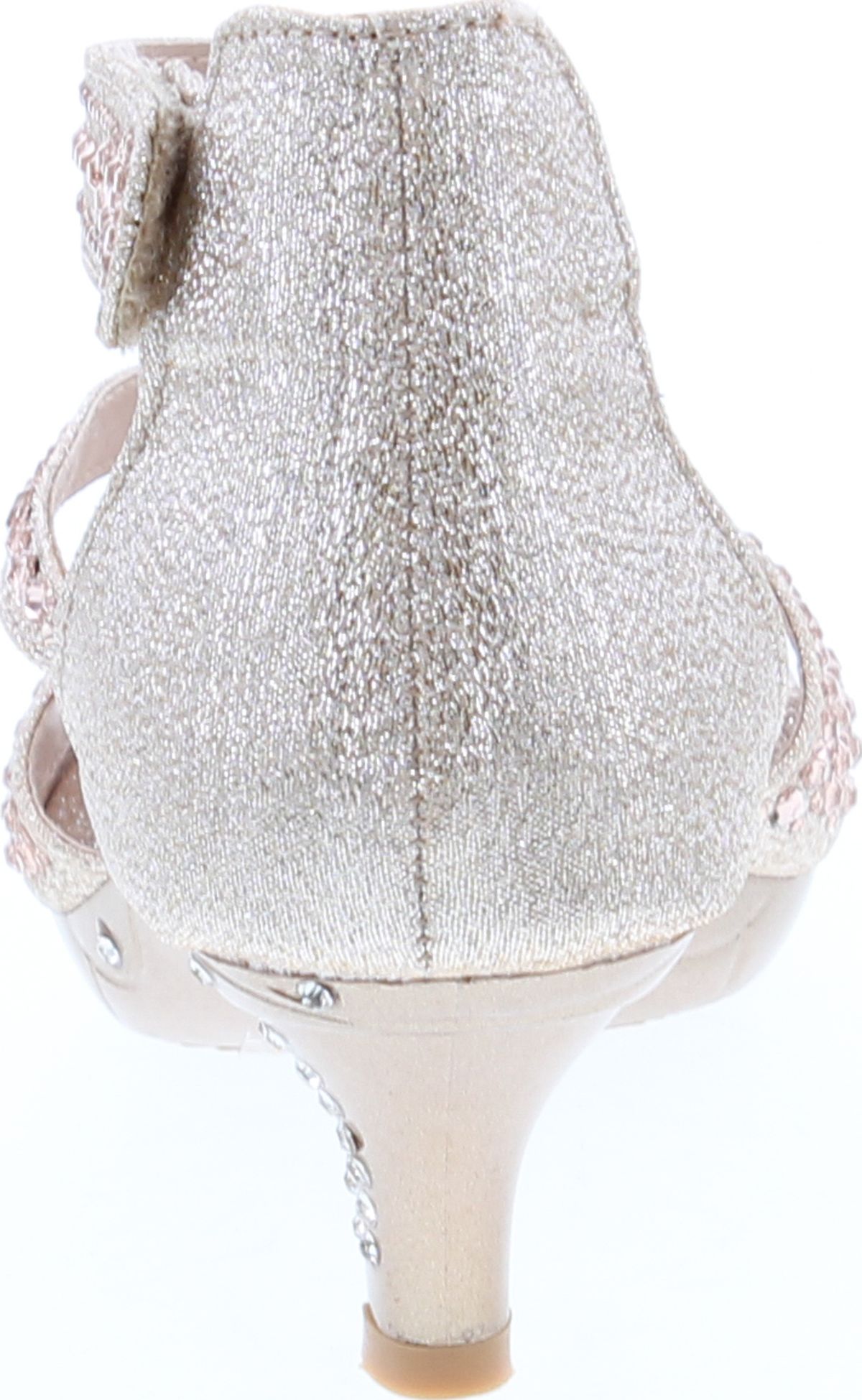 Bella Marie Girls Zoey-2k Fashion Dress Heel Sandals - Picture 8 of 12