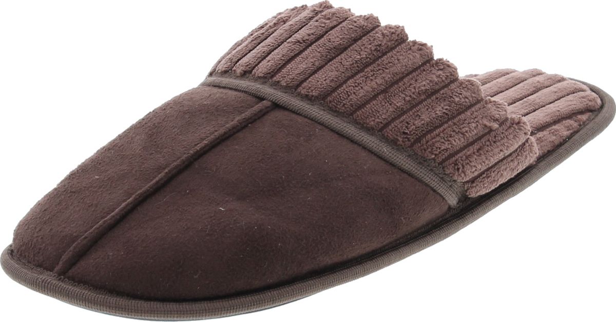 Static Footwear Mens Slip On Fashion Warm House Slippers