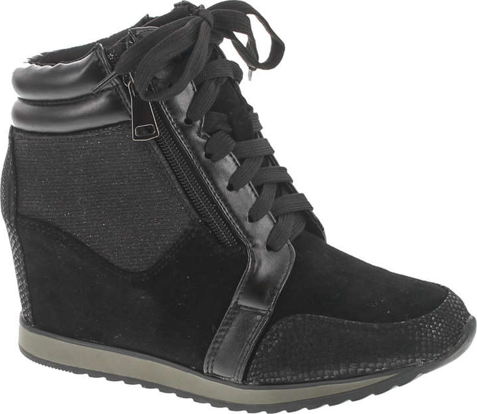 Forever Link Women's Shea-42 Fashion Wedge Sneakers - Picture 5 of 12