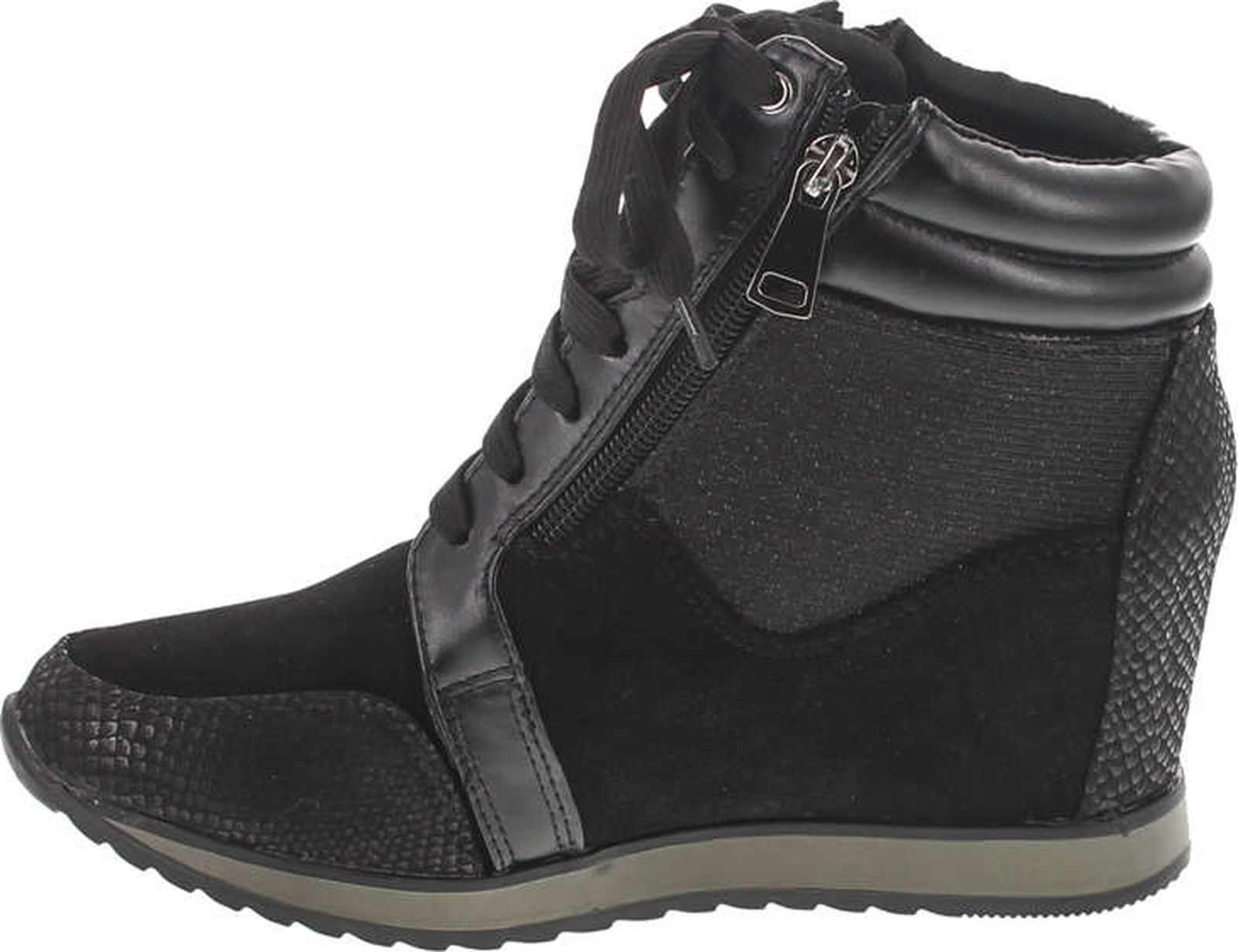 Forever Link Women's Shea-42 Fashion Wedge Sneakers - Picture 6 of 12