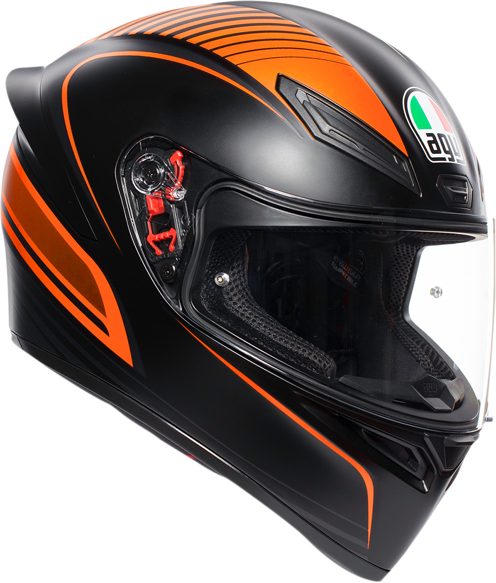 AGV K-1 Warmup Full Face Motorcycle Street Helmet All Colors and Sizes