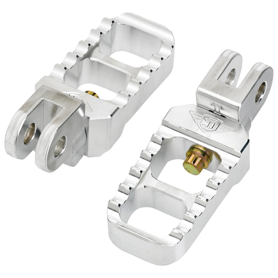 Black Triumph 08-56-4B Joker Machine Adj Serrated Footpeg Long