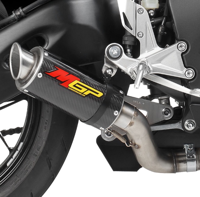 Hotbodies MGP Carbon Fiber Slip On Exhaust Muffler For Honda CBR 1000 RR 08-11