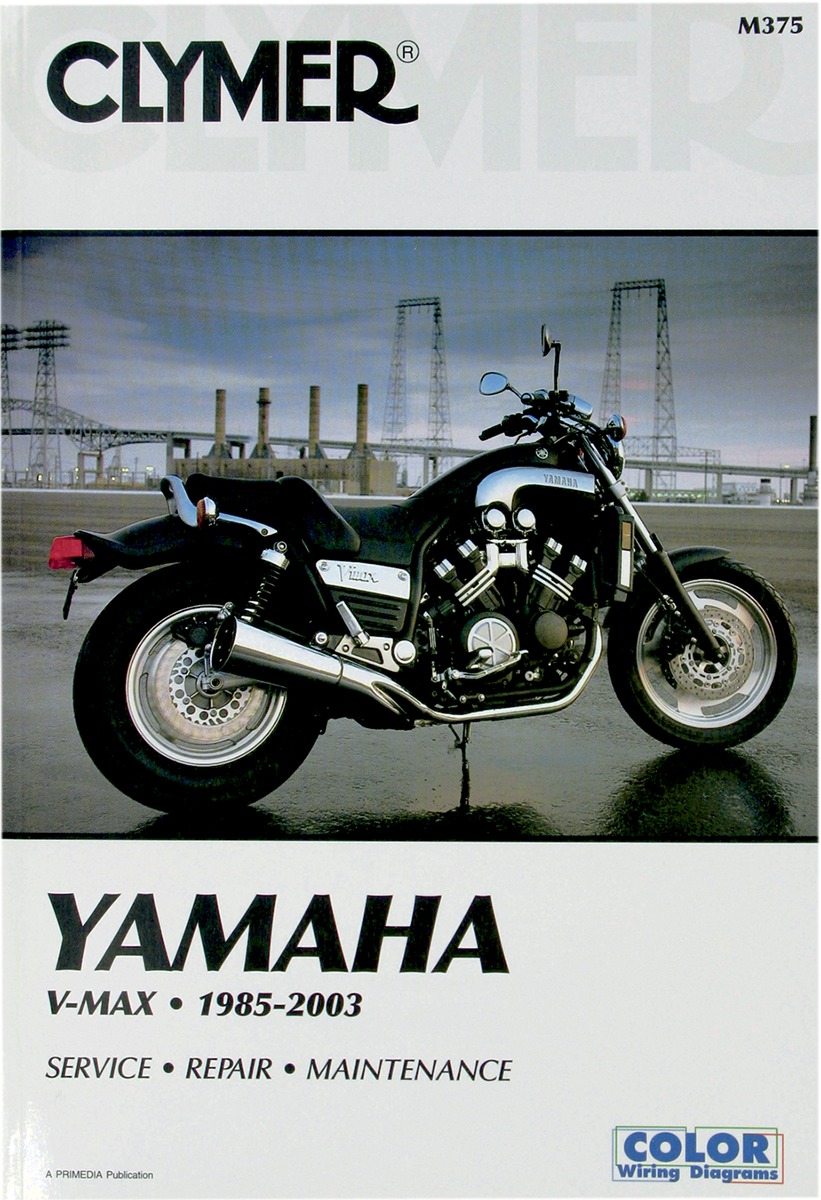 Clymer Repair Manual for Yamaha VMAX 1200 V-MAX 85-03 M375-2