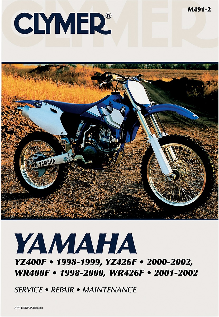 Details about Clymer Repair Manual for Yamaha YZ 400 426F 98-02, WR 400 426  98-02 M491-2
