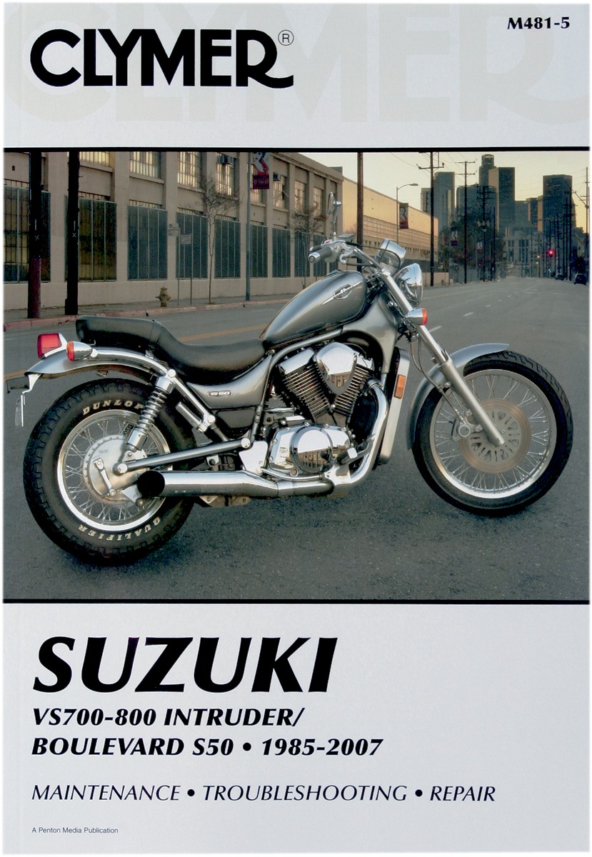 Clymer Repair Manual for Suzuki VS 700-800 Intruder Boulevard S50 85-07 481-6