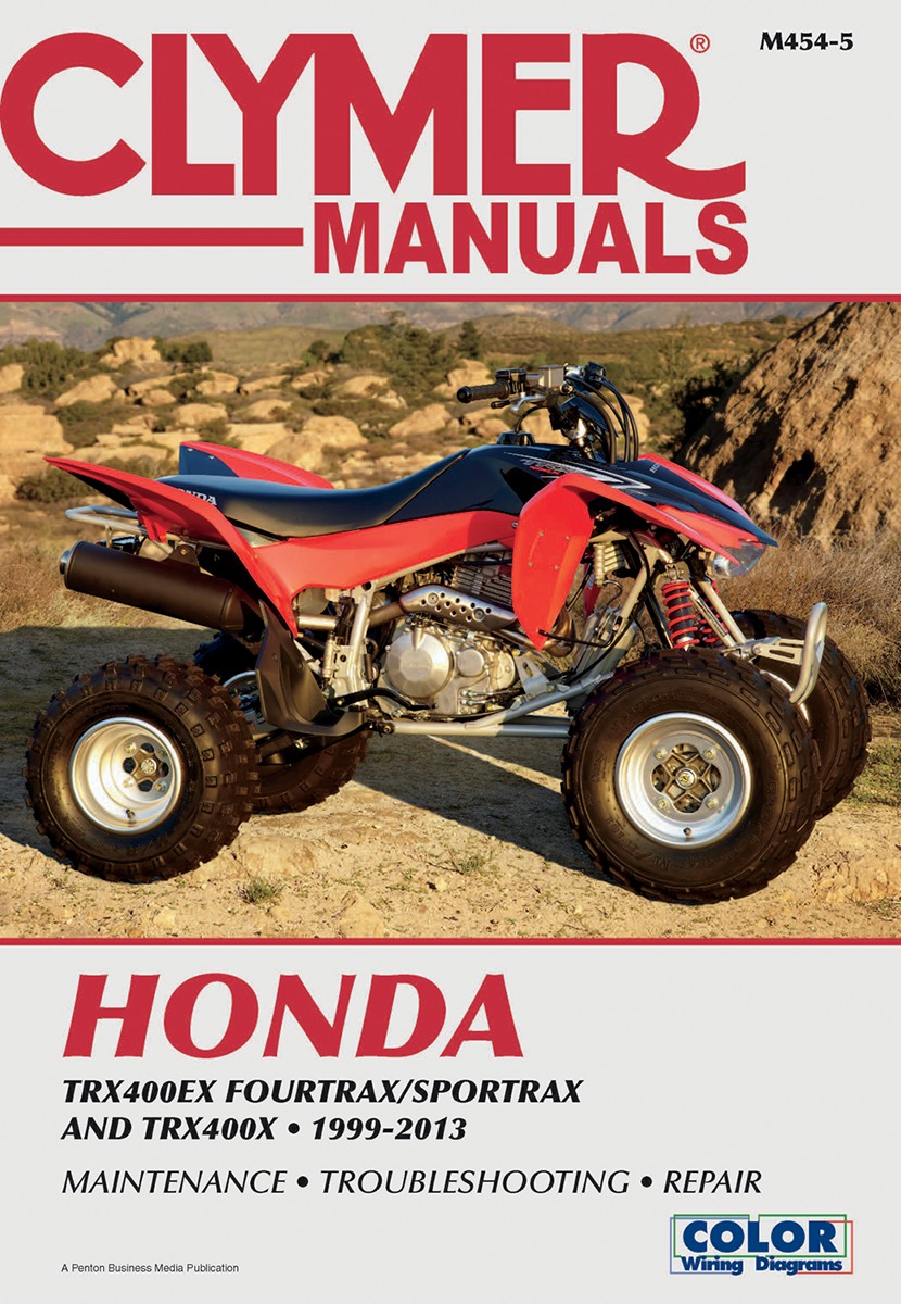Clymer Repair Manual for Honda TRX 400 EX 400EX 400X 99-13 M454-5