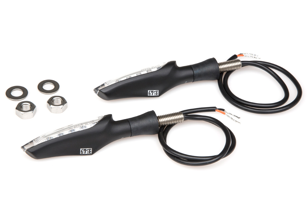 Melotti Racing Universal Aluminium LED Indicators Turn Signals