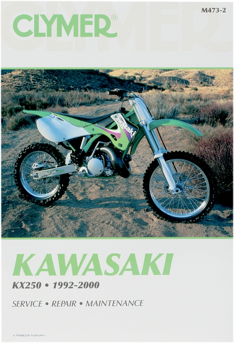 Clymer Repair Manual For Kawasaki KX 250 92-00 M473-2 - Lytle Racing Group