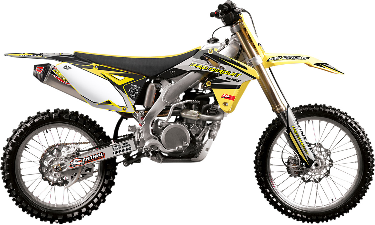 Pro Circuit Graphic Kit for Suzuki RM-Z450 08-15 DS15450-G