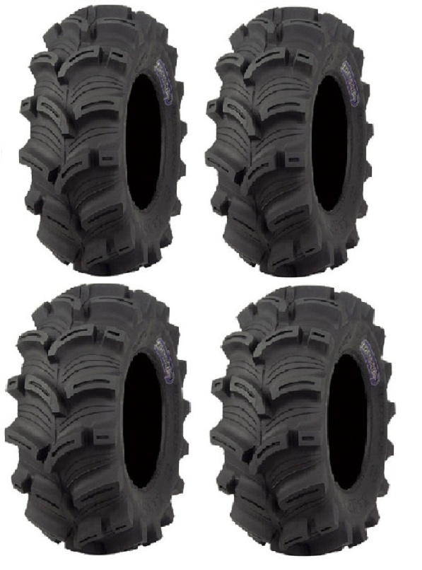 Full set of Kenda Executioner (6ply) 26x1012 and 26x1212 ATV Tires (4