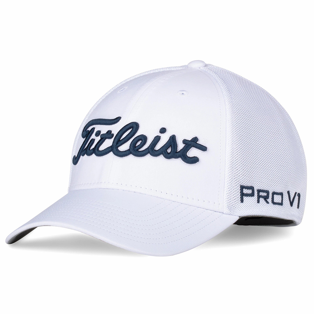 NEW Titleist Tour Sports Mesh White 