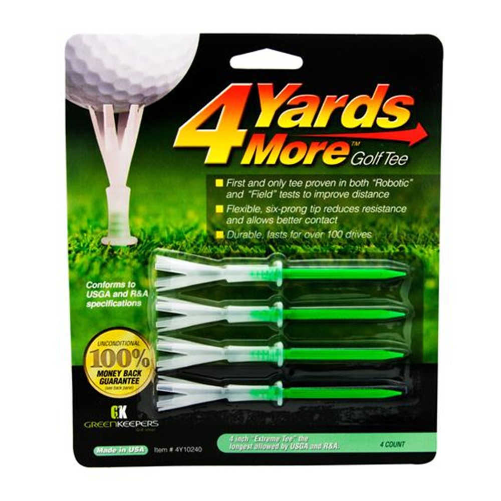 NEW 4 Yards More Golf Plastic Tees Choose Length