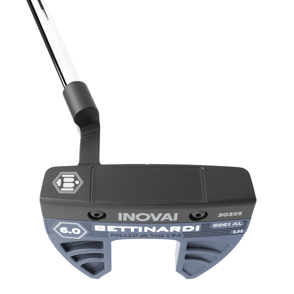 New Bettinardi 2024 Inovai 6.0 Mini Plumbers Neck Putter Choose Length - Grip