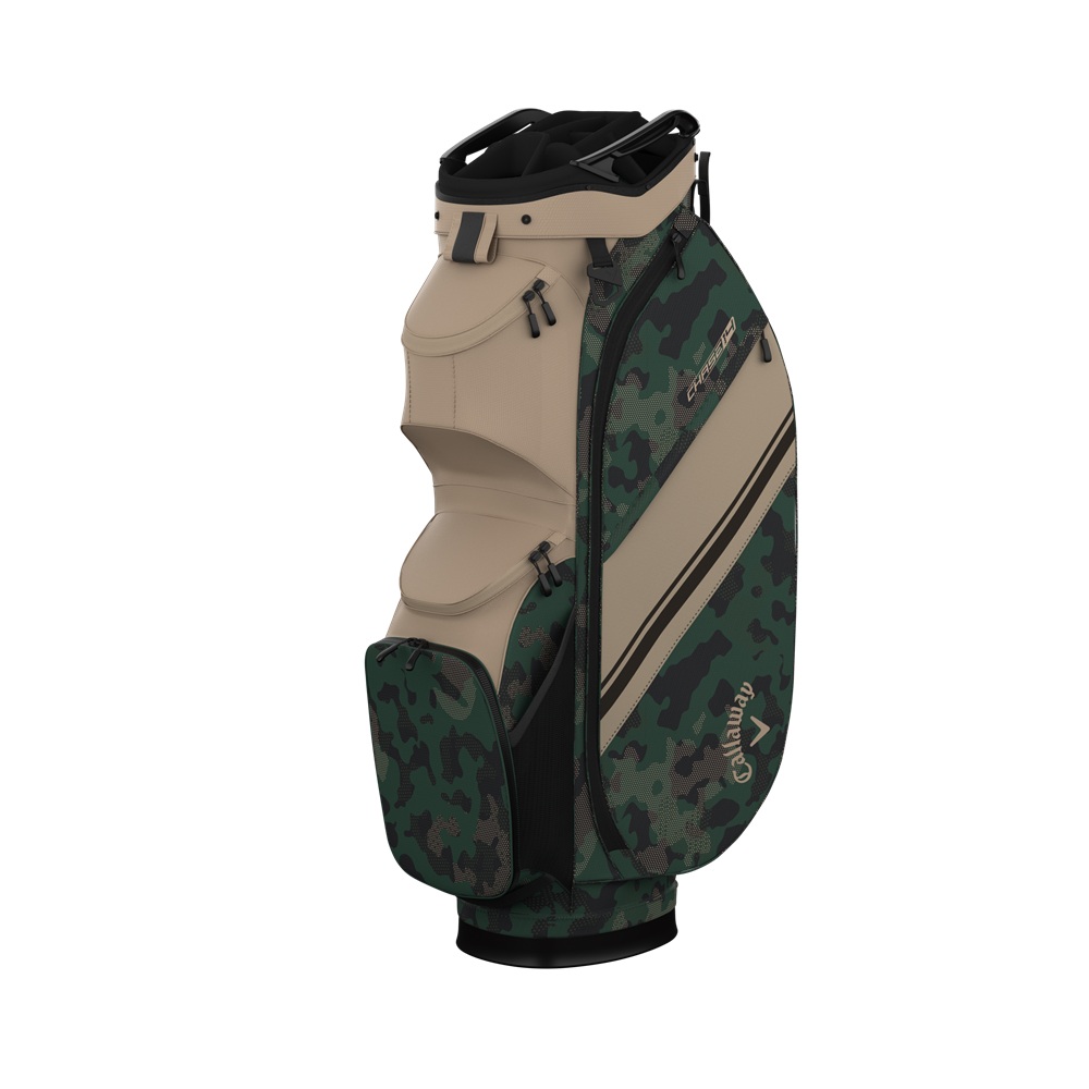 Callaway 2025 Chase Cart Bag, Men’s, Tan/Green/Florida Camo