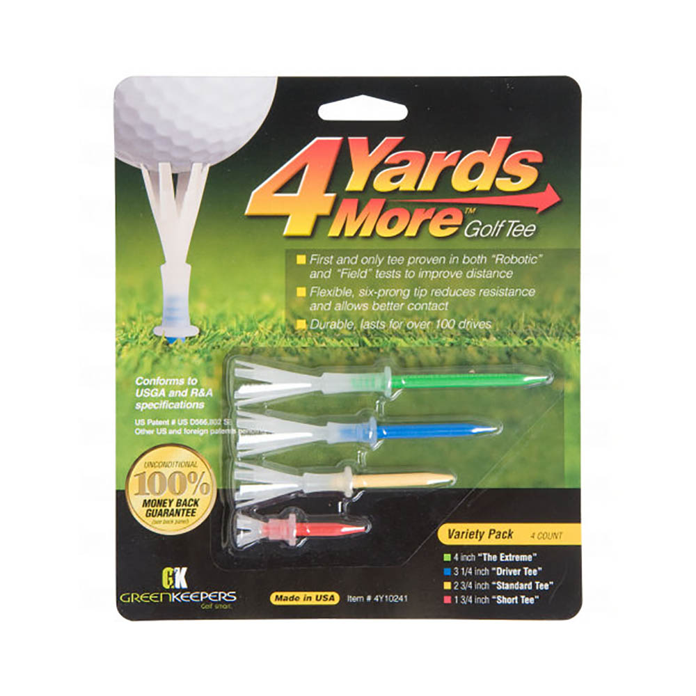 NEW 4 Yards More Golf Plastic Tees Choose Length - Picture 6 of 6