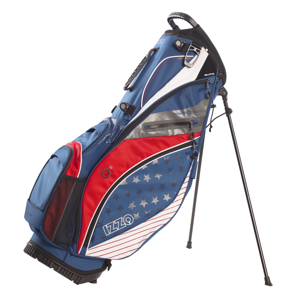 NEW Izzo Golf Versa Hybrid Stand / Carry Bag 11-Way Top - Pick the Color - Picture 8 of 8