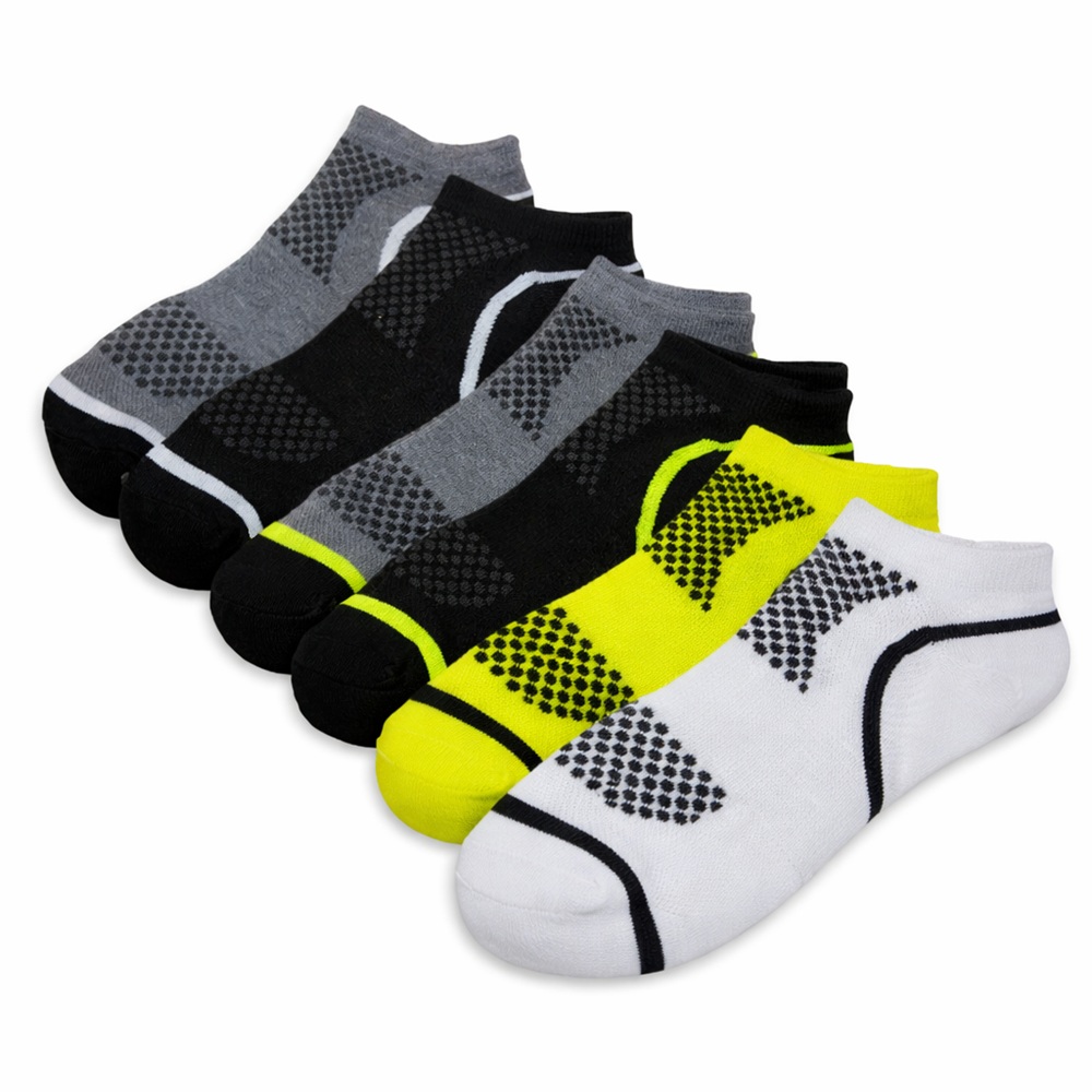 New Men's Sof Sole Perform Low Cut 6 Pair Pack Golf Socks 8-12.5 - Choose Color