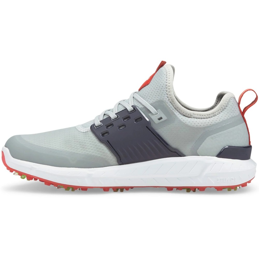 NUEVO Zapatos de Golf Puma Ignite Articulados Para Hombre - Gris/Dorado/Negro ¡Elige Talla y Ancho! - Imagen 8 de 14