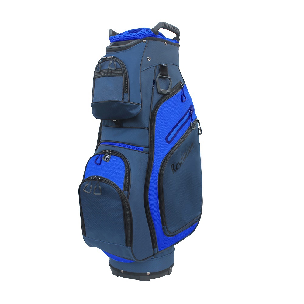 NEW Revelation Golf "The General" Deluxe Cart Bag 14-way Top - Pick the Color - Picture 9 of 10