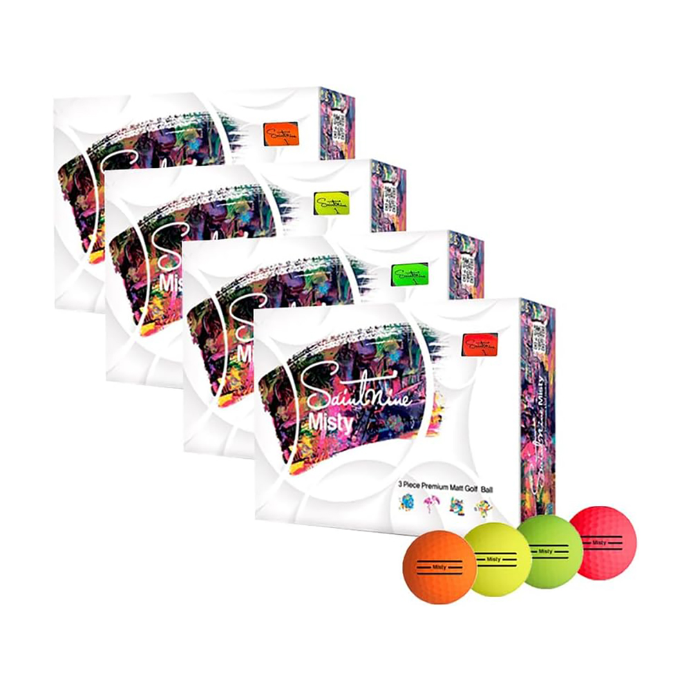 NEW Saintnine Misty Matte Golf Balls - Choose Color & Quantity