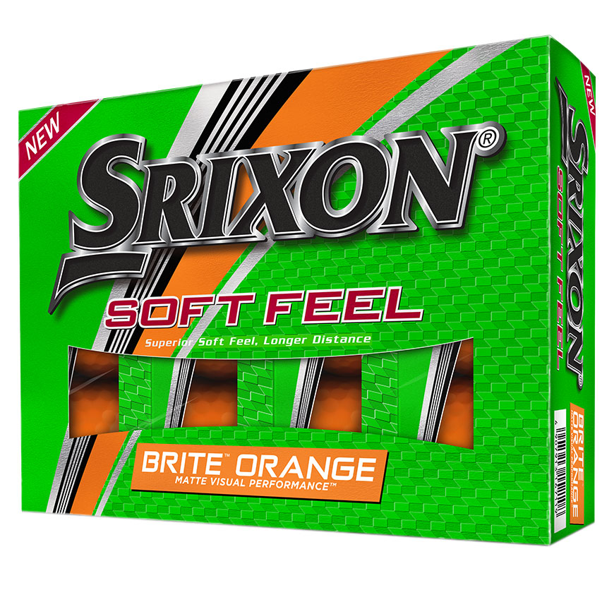 NEW Srixon Soft Feel 12 Golf Balls 2021 - Choose Color and Quantity