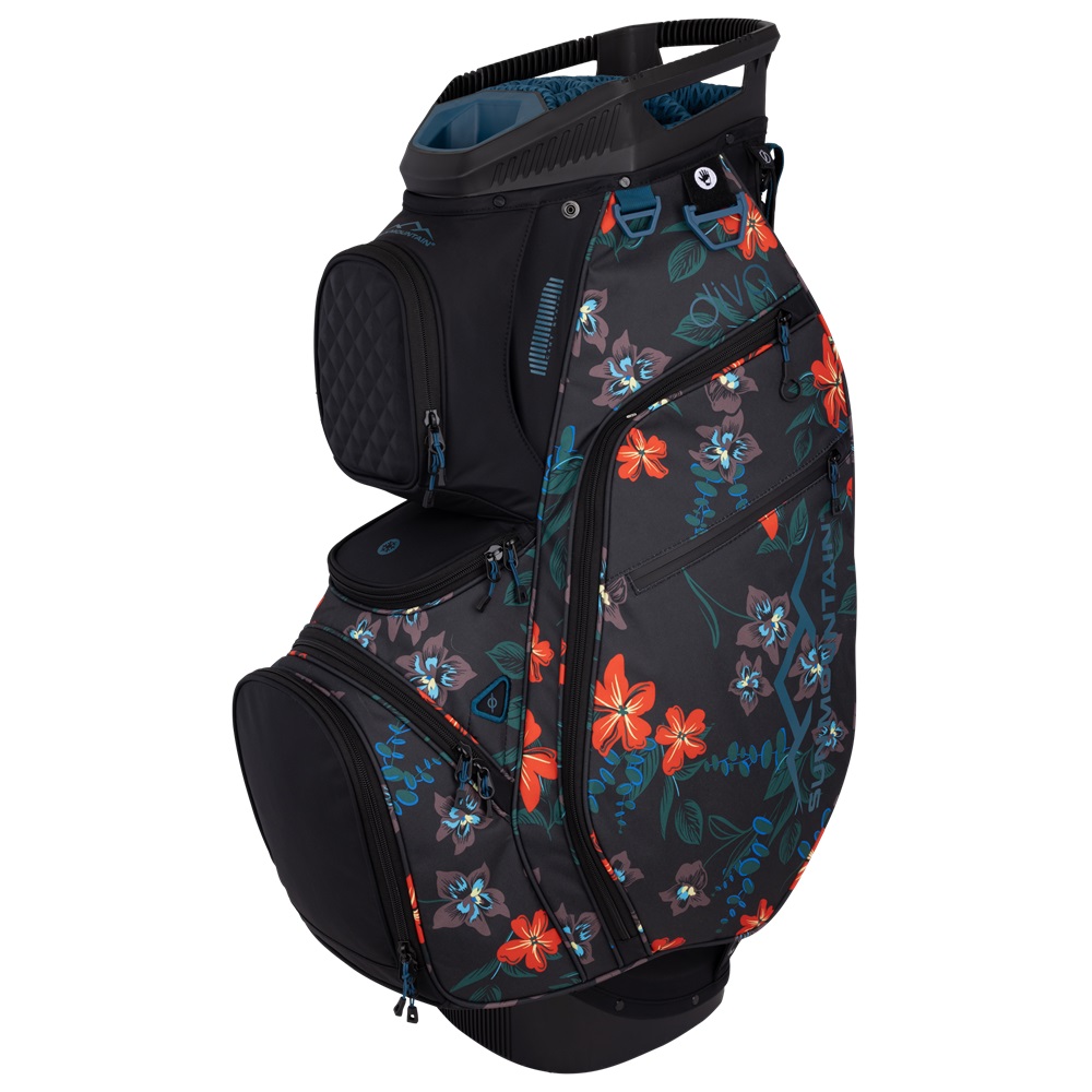 Diva Women's 2024 Cart Bag, Grey/Black - Sun Mountain Golf