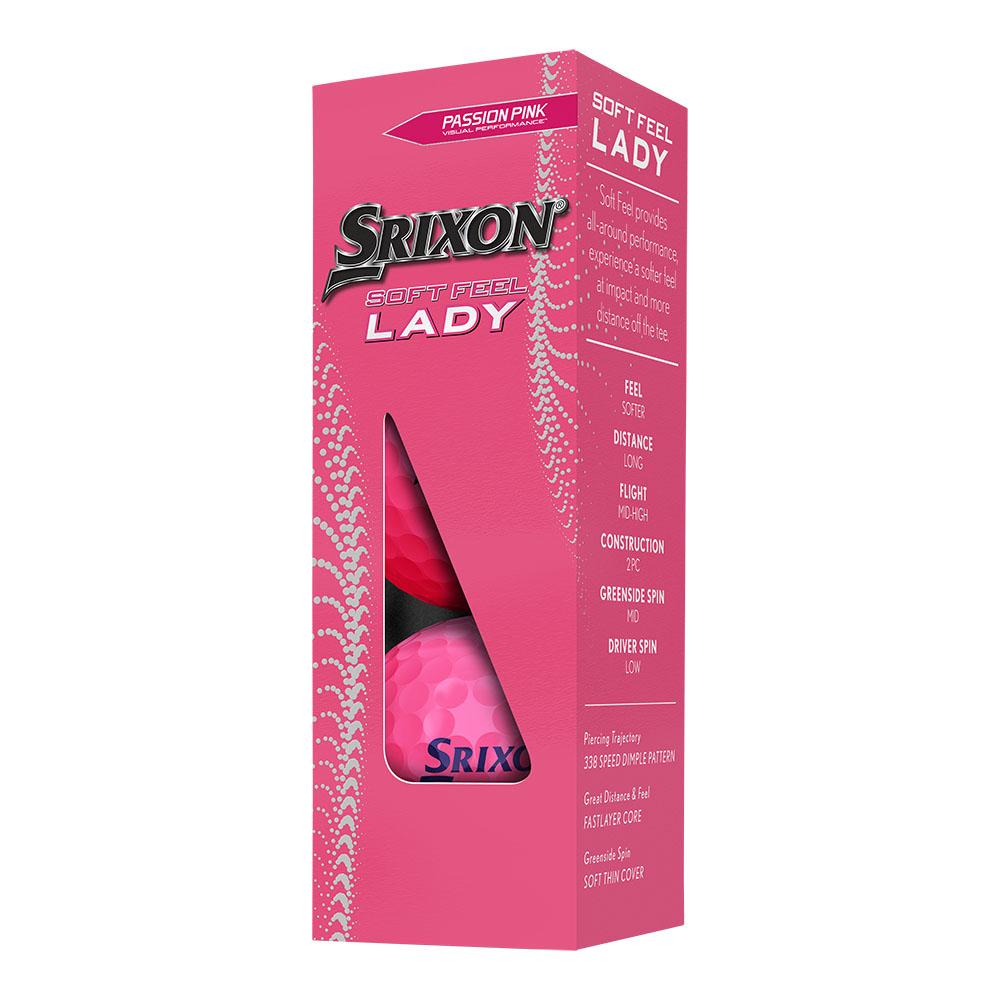 NEW Srixon Soft Feel Lady 8 2023 Golf Balls - 1 Dozen Choose Color