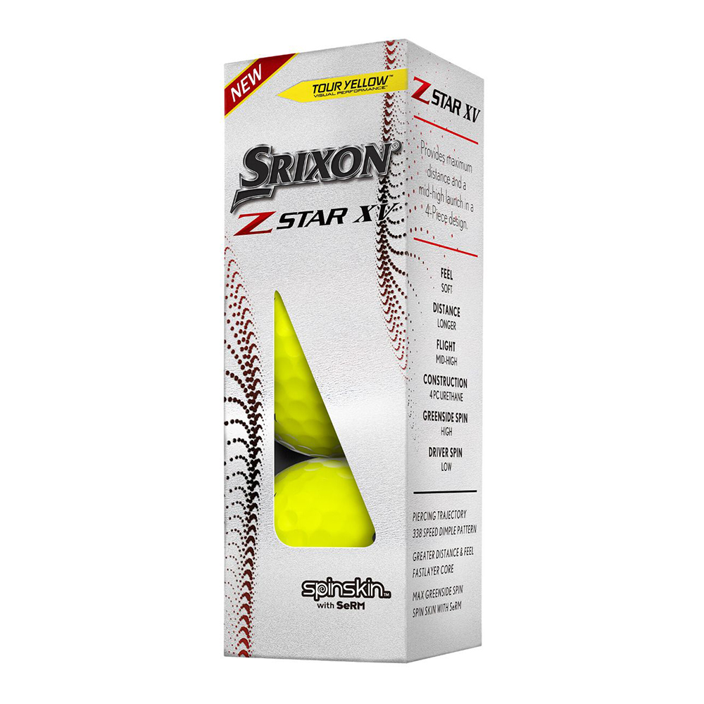 NEW Srixon Z-Star XV 7 2021 Golf Balls - Choose Color & Quantity!