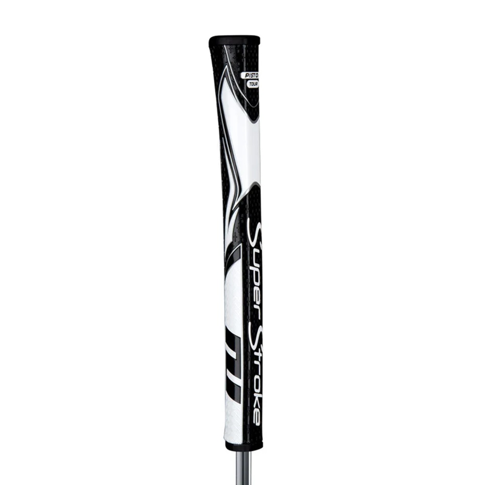 Super Stroke SuperStroke Zenergy Pistol GT 2.0 Putter Grip, Black/White