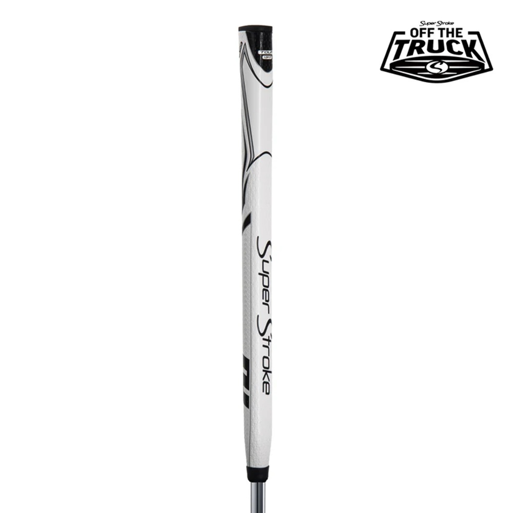 Super Stroke SuperStroke Zenergy 1.0P 17″ Putter Grip, White/Black