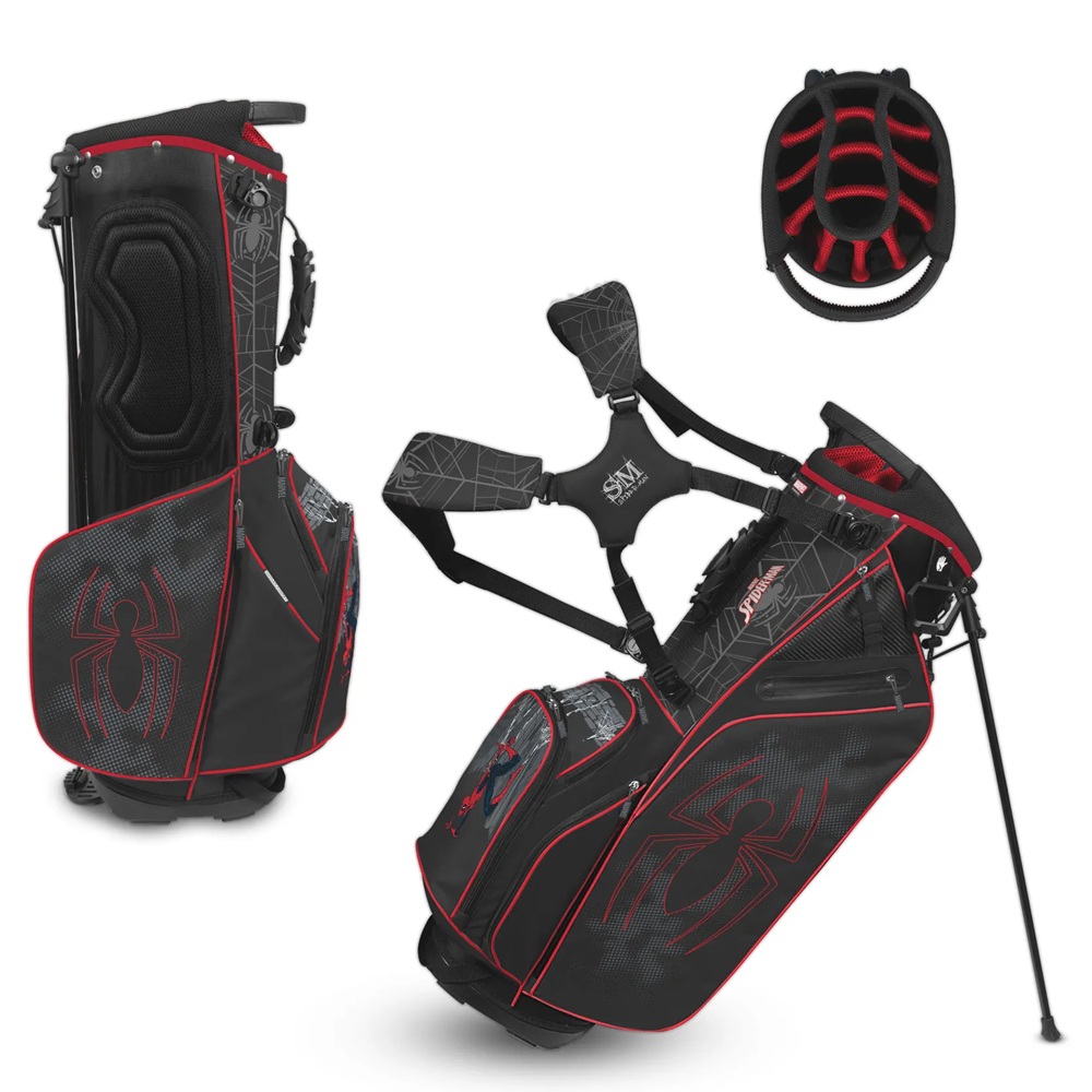 NEW Team Effort Golf Marvels Caddie Carry Stand Bag 14-Way Top - Pick your Hero 55090₽