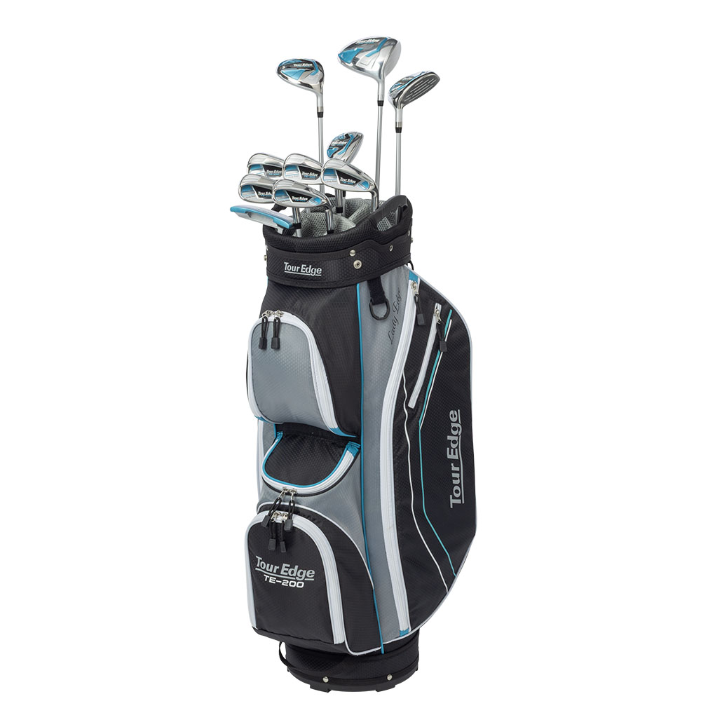 Set W Driver, Wood, Irons, Bag, Putter