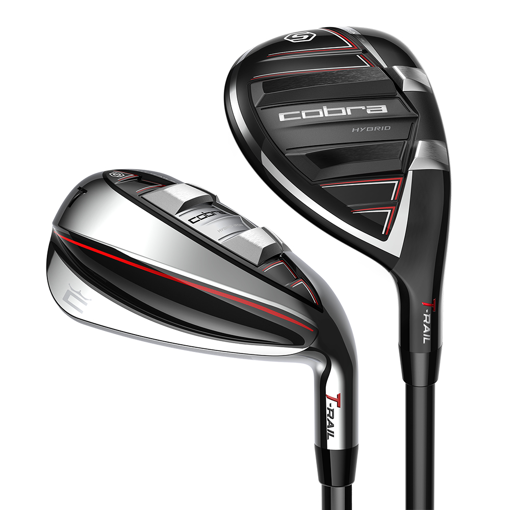 Cobra 2023 T-Rail Iron-Hybrid 4-PW Irons Ultralite Graphite Lite
