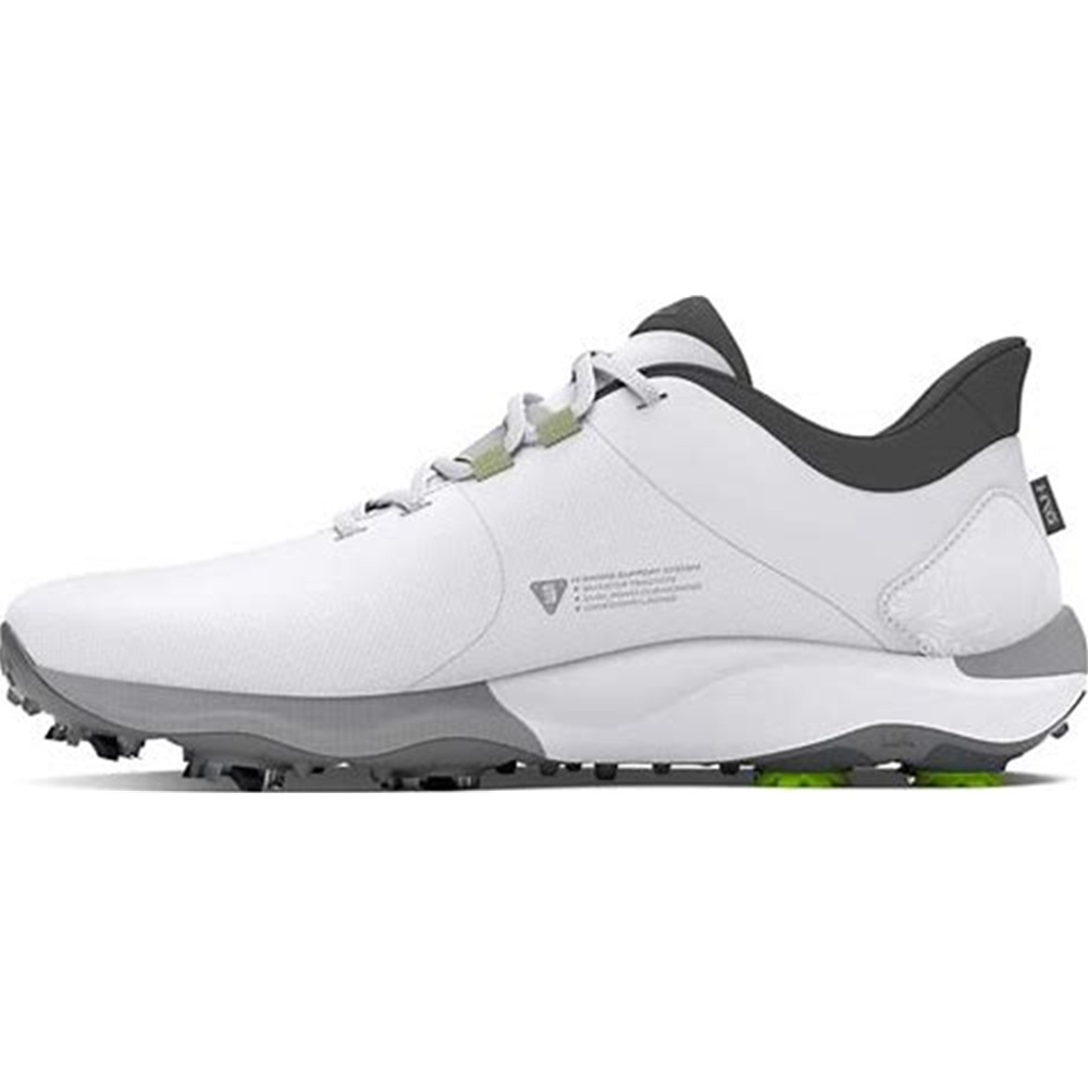 NEW Under Armour Men's Drive Pro Golf Shoes White/Blue - Pick Size