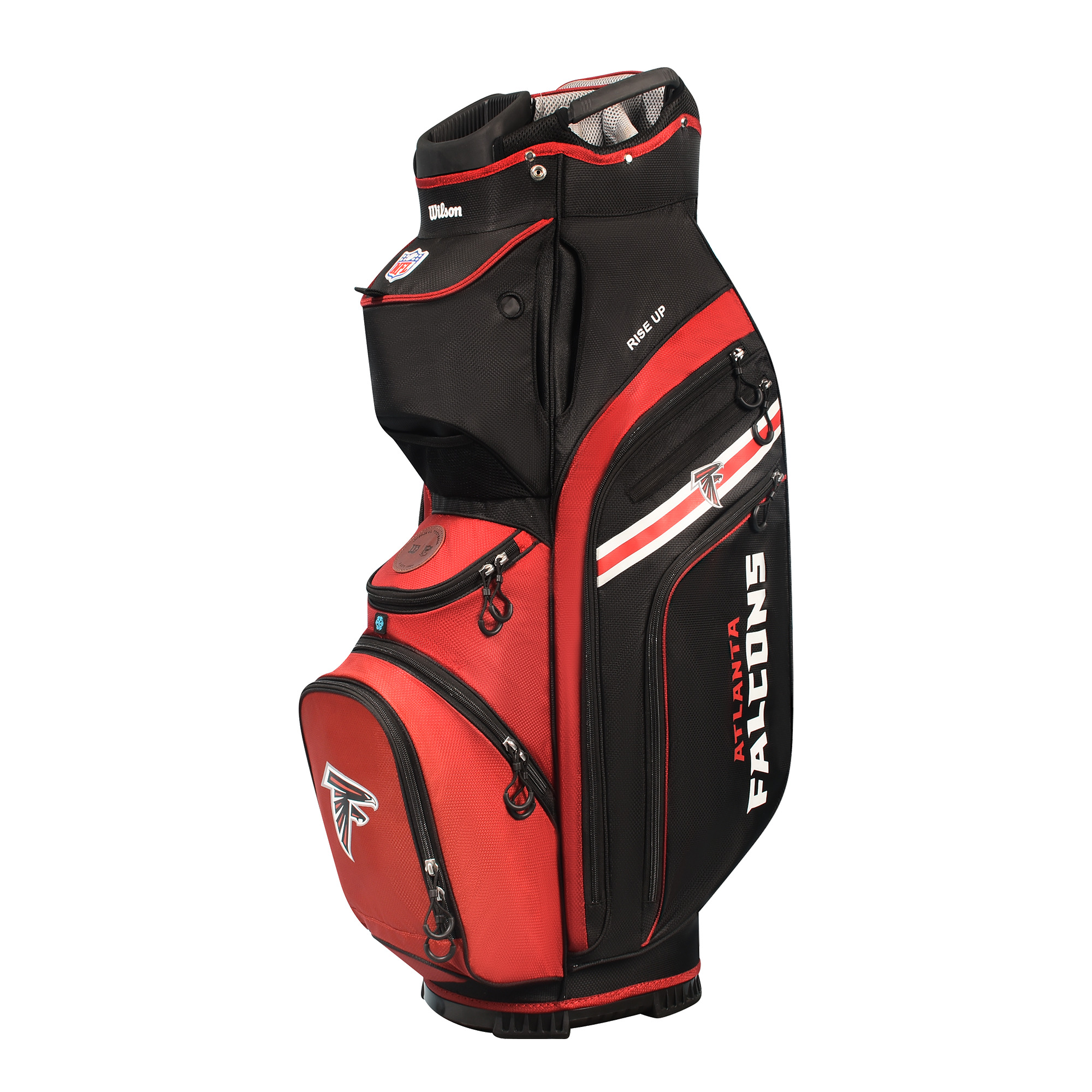 NEW Wilson Staff 2025 NFL Xtra Cart Golf Bag 14-Way Top - Pick Your Team - Picture 5 of 35